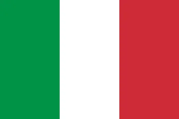 The flag of Italy