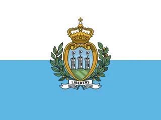 The flag of San Marino