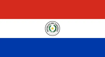 The flag of Paraguay