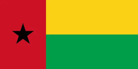 The flag of Guinea-Bissau