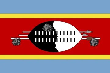 The flag of Eswatini