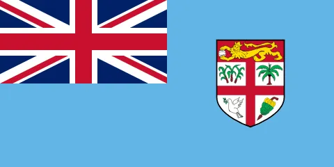 The flag of Fiji