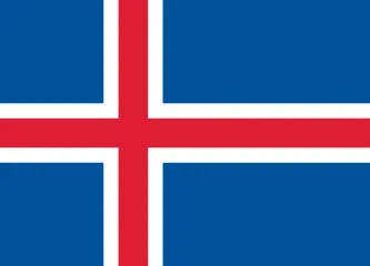 The flag of Iceland