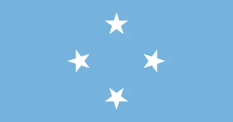 The flag of Micronesia