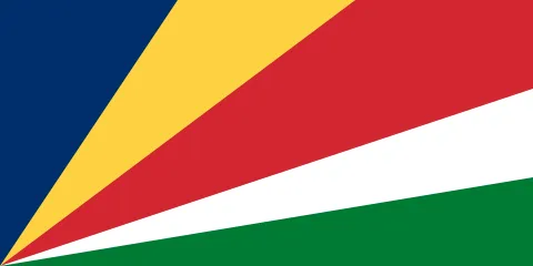 The flag of Seychelles