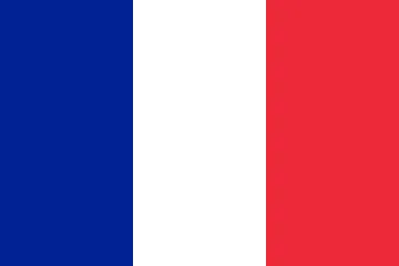 The flag of France