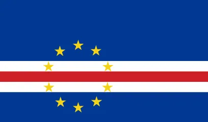 The flag of Cape Verde