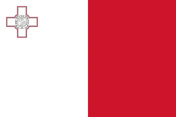 The flag of Malta