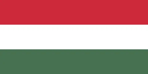 The flag of Hungary