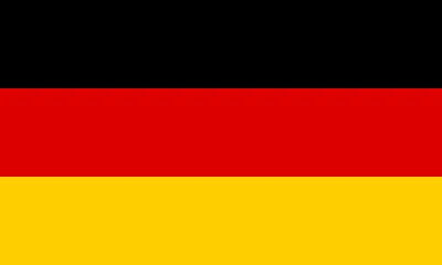 The flag of Germany