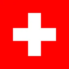 The flag of Switzerland