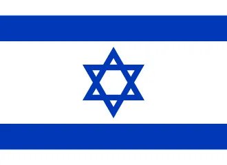 The flag of Israel