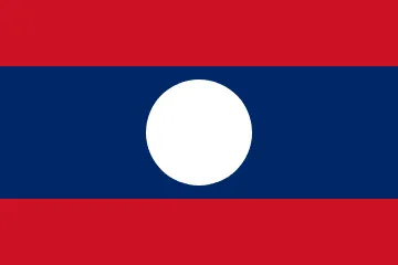 The flag of Laos