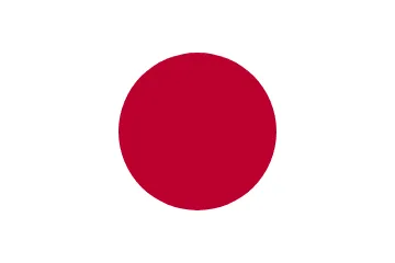 The flag of Japan