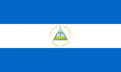 The flag of Nicaragua